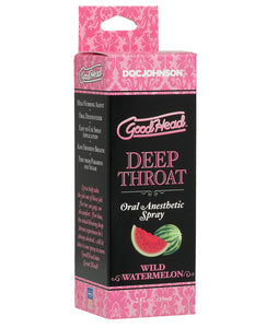 Goodhead Deep Throat Spray Watermelon 2 Fl Oz