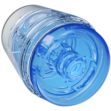 Load image into Gallery viewer, Main Squeeze Pop Off Optix Crystal Blue Stroker

