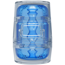 Load image into Gallery viewer, Main Squeeze Pop Off Optix Crystal Blue Stroker
