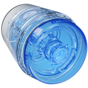 Main Squeeze Pop Off Optix Crystal Blue Stroker