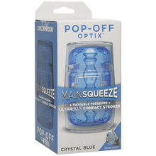 Load image into Gallery viewer, Main Squeeze Pop Off Optix Crystal Blue Stroker
