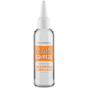 Main Squeeze Warming Water Based Lubricant 3.4 Oz