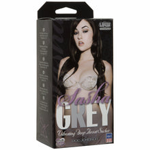 Load image into Gallery viewer, Sasha Gery Vibrating Deep Throat Stroker
