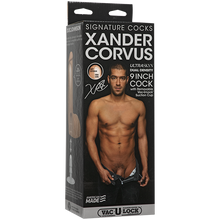 Load image into Gallery viewer, Signature Cocks Xander Corvus 9 In Ultraskyn
