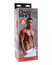 Load image into Gallery viewer, Signature Cocks Chad White 8.5 In Ultraskyn Cock W/ Suction Cup
