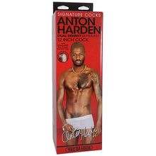 Load image into Gallery viewer, Signature Cocks Anton Hardon In W/ Removeable Vac-u-lock Suction Cup Chocolate

