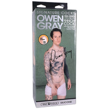 Load image into Gallery viewer, Signature Cocks Owen Gray Silicone Vanilla

