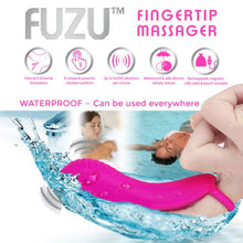 Load image into Gallery viewer, Fuzu Vibrating Rechargeable Fingertip Massager Pink
