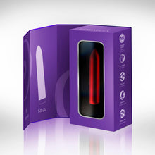 Load image into Gallery viewer, Edonista Nina Bullet Vibrator Red 16 Modes
