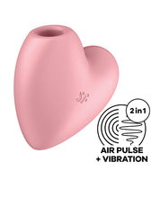 Load image into Gallery viewer, Satisfyer Cutie Heart Light Red
