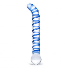 Load image into Gallery viewer, Glas Mr. Swirly 6.5 G-spot Glass Dildo &quot;
