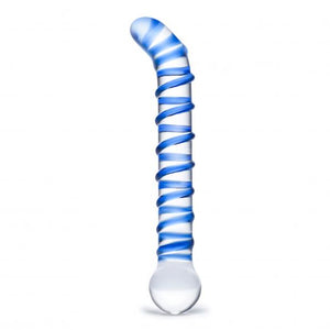 Glas Mr. Swirly 6.5 G-spot Glass Dildo "