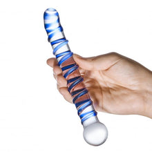 Load image into Gallery viewer, Glas Mr. Swirly 6.5 G-spot Glass Dildo &quot;
