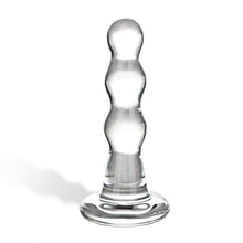Load image into Gallery viewer, Glas Triple Play Beaded Butt Plug
