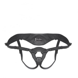Patent Leather Strap On Harness