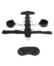 Load image into Gallery viewer, Lux Fetish 3pc Adjustable Neck &amp; Wrist Restraint Set
