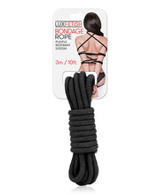 Load image into Gallery viewer, Lux Fetish Bondage Rope 3m Black
