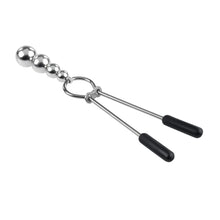 Load image into Gallery viewer, Selopa Beaded Nipple Clamps Silver
