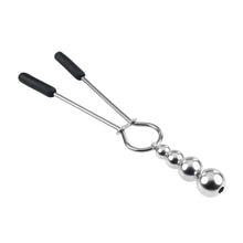 Load image into Gallery viewer, Selopa Beaded Nipple Clamps Silver
