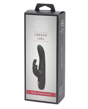 Load image into Gallery viewer, Fifty Shades Of Grey Greedy Girl Rechargeable Slimline Rabbit Vibrator
