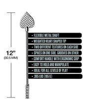 Load image into Gallery viewer, Nixie Stainless Steel Riding Crop Heart
