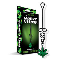 Load image into Gallery viewer, Stoner Vibes Clitoral Clamp W/ Chain Chronic Collection

