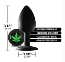 Load image into Gallery viewer, Stoner Vibes In The Rear Anal Plug Medium Chronic Collection
