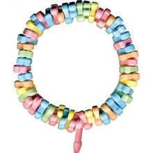 Load image into Gallery viewer, Dicky Charms Penis Shaped Candy Necklace
