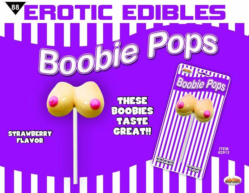 Boobie Pops Strawberry