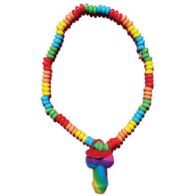 Load image into Gallery viewer, Rainbow Cock Candy Necklace
