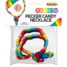 Load image into Gallery viewer, Rainbow Cock Candy Necklace
