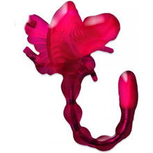 Load image into Gallery viewer, Wet Dreams Butterfly Baller Sex Harness W/ Dildo &amp; Dual Motors
