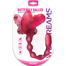 Load image into Gallery viewer, Wet Dreams Butterfly Baller Sex Harness W/ Dildo &amp; Dual Motors
