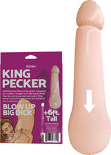 Load image into Gallery viewer, King Pecker 6ft Giant Inflatable Penis
