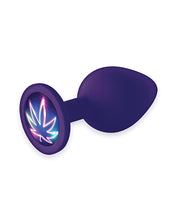 Load image into Gallery viewer, The 9&#39;s Booty Talk Neon Leaf Silicone Butt Plug
