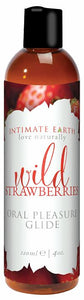 Intimate Earth Glide Strawberry 4 Oz