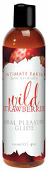 Intimate Earth Glide Strawberry 4 Oz