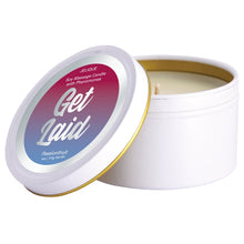 Load image into Gallery viewer, Massage Candle W/ Pheromones Get Laid Passionfruit 4oz
