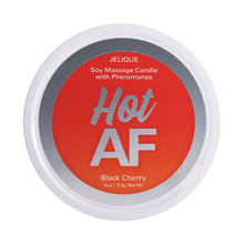 Load image into Gallery viewer, Massage Candle W/ Pheromones Hot Af Black Cherry 4oz
