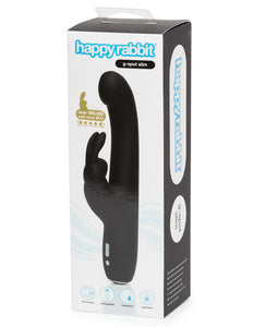 Happy Rabbit Slimline G-spot Rechargeable Vibrator Black