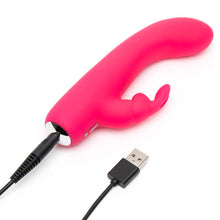 Load image into Gallery viewer, Happy Rabbit Mini Usb Vibrator Rechargeable Pink
