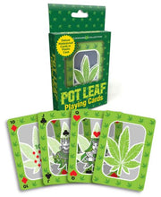 Load image into Gallery viewer, Pot Leaf Waterproof Playing Cards
