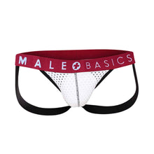 Load image into Gallery viewer, Mb Spot Jockstrap White Small
