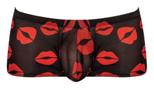 Load image into Gallery viewer, Mini Short Sheer Lips Black Small

