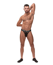 Load image into Gallery viewer, Cock Pit Cock Ring Jock Black L/xl
