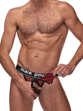 Load image into Gallery viewer, Cock Pit Cock Ring Jock Burgundy L/xl
