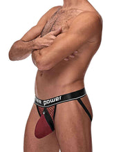Load image into Gallery viewer, Cock Pit Cock Ring Jock Burgundy L/xl
