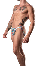 Load image into Gallery viewer, Your Lace Or Mine Jock Strap Red White &amp; Blue L/xl
