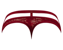 Load image into Gallery viewer, Lucifer Cutout Thong Burgundy L/xl
