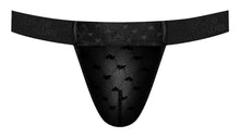 Load image into Gallery viewer, Heart Breaker Micro V Thong Black S/m
